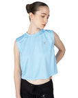 Sky Blue Crop Top